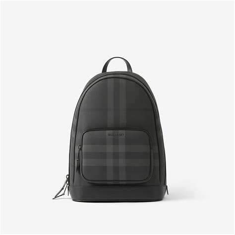 burberry laptop bag men|Rocco Backpack in Charcoal .